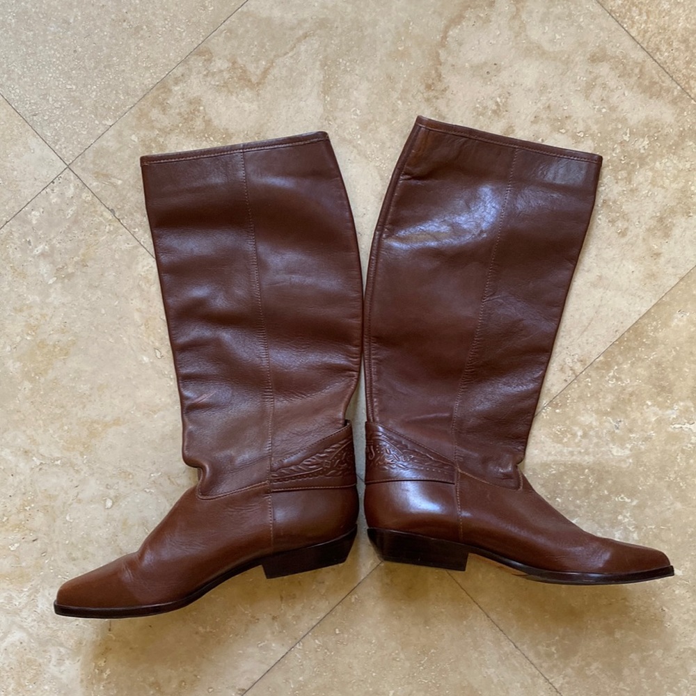 Vintage 80’s Unisa leather boots